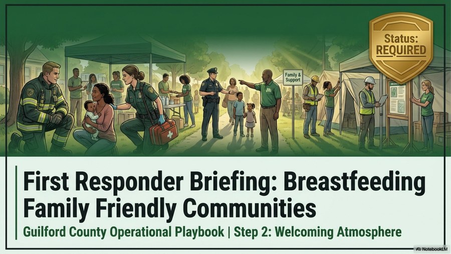 Cover of the First Responder Briefing operational playbook